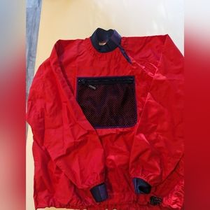Rare PATAGONIA Paddling Kayak Board Rafting Jacket Shirt Mesh pocket Sz large